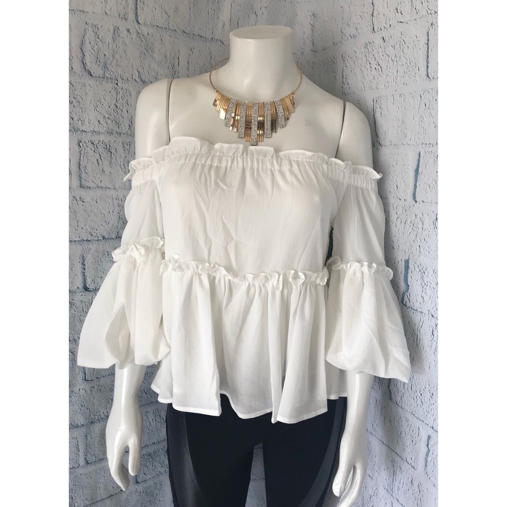 5 ⭐️ Boho Bell Sleeves Tunic Top - Picture 4 of 8